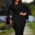Custom Sexy Fashion Plus Size Women's Casual Dress Long Dresses Women Clothing Lady Elegant Dresses For Ladies